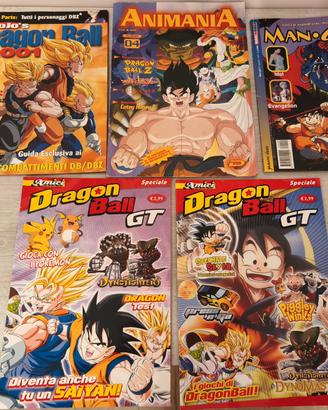 Lotto collezione 5 riviste Dragon Ball
