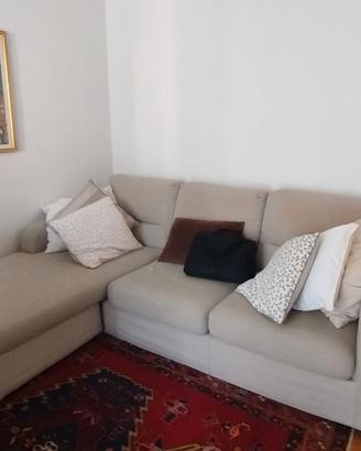 Divano 3 sedute con chaise longue