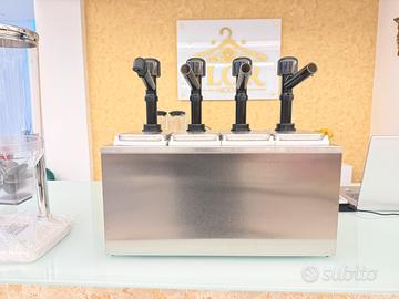 Dispenser professionale per salse a 4 pompe -Nuovo