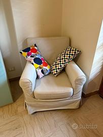 Poltrona classica Sfoderabile e Lavabile