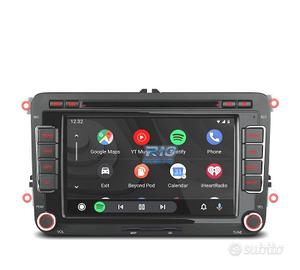 RADIO GPS ANDROID 13 PER VOLKSWAGEN VW SEAT SKODA 