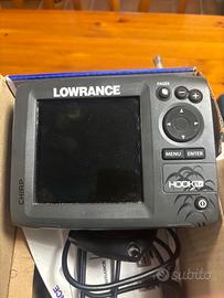 Ecoscandaglio lowrance hook 5 x