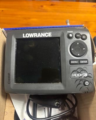 Ecoscandaglio lowrance hook 5 x