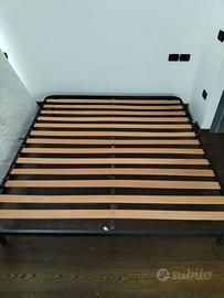 materasso matrimoniale + rete a doghe