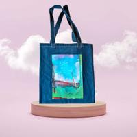 Borsa shopping tracolla fatta a mano