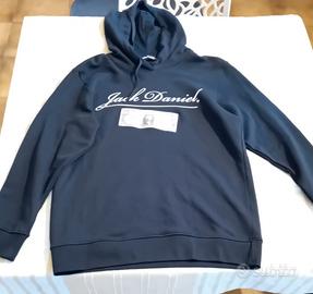 felpa nera nuova taglia XL Jack Daniel 