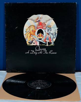 Queen A DAY AT THE RACES LP Vinile 1976 UK RaRo