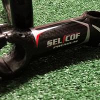 Pipa attacco manubrio in carbonio SELCOF Premium –