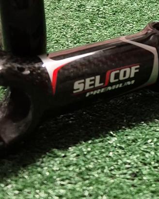 Pipa attacco manubrio in carbonio SELCOF Premium –