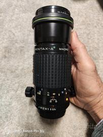 obiettivo Pentax 200 mm f 4 macro (stella verde)