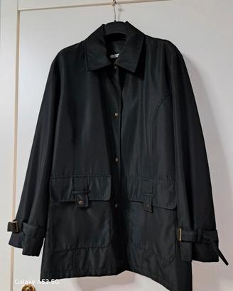 Giacca impermeabile  nera 