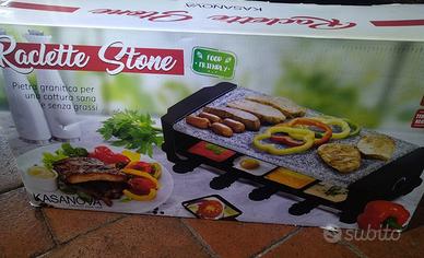 Raclette con pietra granitica
