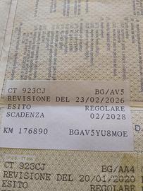 auto in buone co per scarso utilizzo
