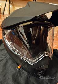 casco integrale in carbonio  agv ax9 matt carbon