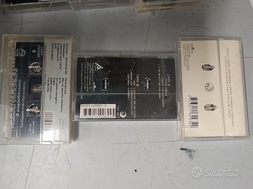Lotto Di 9 cassette Cantautori Anni 80
