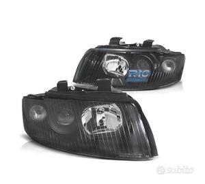 FARI AUDI A4 B6 00-04 PROIETTORE SFONDO NERO