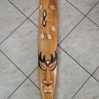 maschera Indonesiana in legno h. 100 cm. 