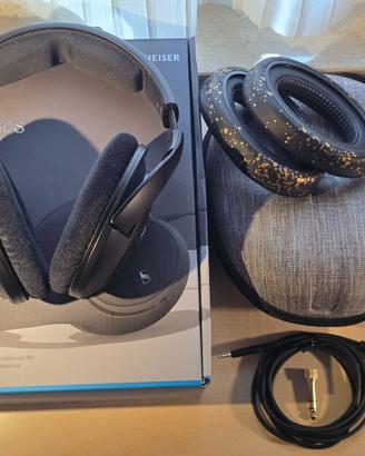 Cuffie Sennheiser HD 560S + custodia + cuscinetti