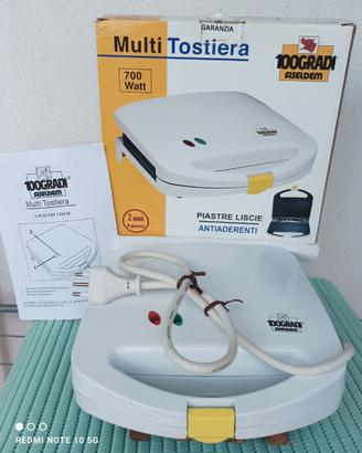 Tostiera elettrica Multifunzione 3 in 1  - Nuova