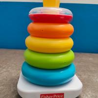 🌈 Piramide 5 Anelli Fisher-Price