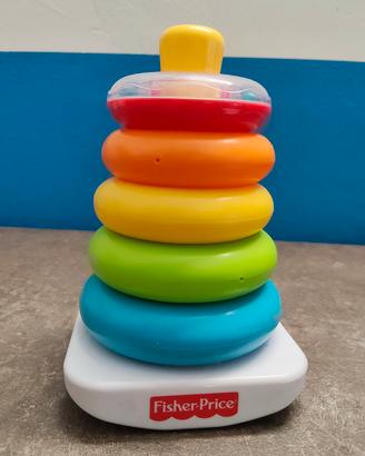 🌈 Piramide 5 Anelli Fisher-Price