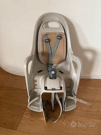 Seggiolino bambini posteriore per bicicletta