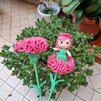 Garofano Reversibile Con Sorpresa Uncinetto 