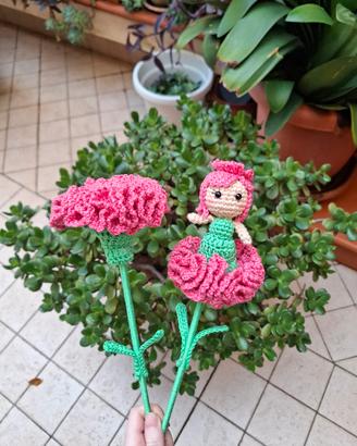 Garofano Reversibile Con Sorpresa Uncinetto 