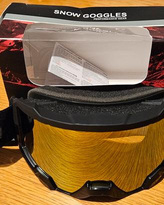 Maschera sci snowboard