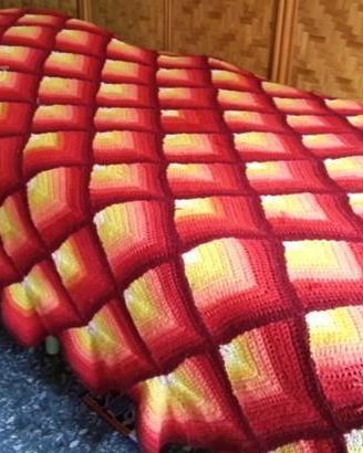 Coperta "della nonna" (uncinetto fatta a mano)
