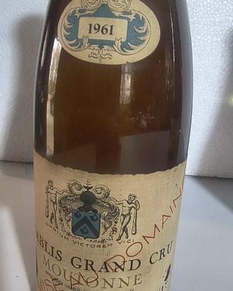 VINO DA COLLEZIONE CHABLIS GRAN CRU 1961