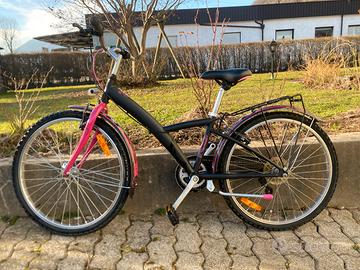 Bicicletta 8/12 anni da 24 pollici