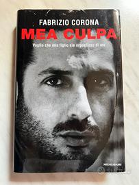 Fabrizio Corona MEA CULPA libro NUOVO