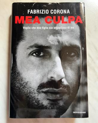Fabrizio Corona MEA CULPA libro NUOVO