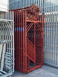 Ponteggio verniciato o zincato