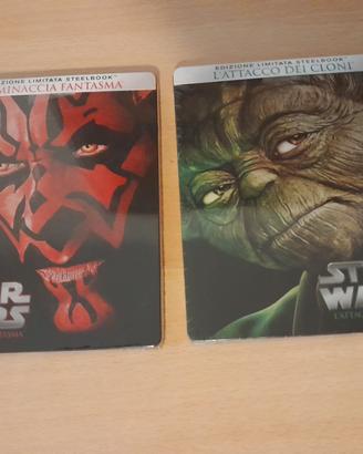 Star Wars film Steelbook edizione limitata 
