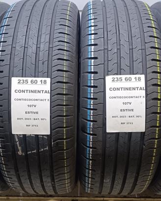 4 GOMME 235 60 18 CONTINENTAL 2023 RIF3713