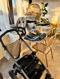 Trio book 51 beige e nero