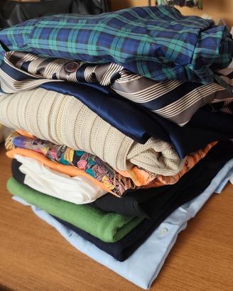 Lotto 3.2 kg di vestiti da uomo XL-XXL