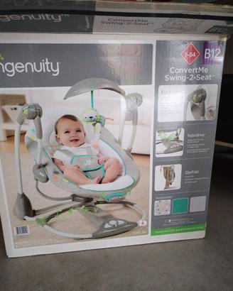 Sdraietta Ingenuity ConvertMe 2-in-1 Altalena comp