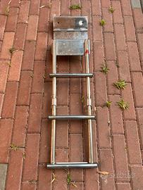 Scaletta acciaio inox per gommone Zar