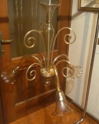 lampadario in vetro di murano 