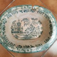 F. Primavesi & Sons - Vassoio ovale in terraglia