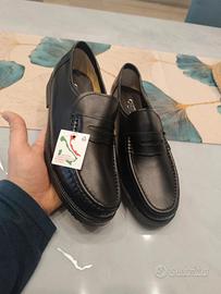Mocassino in vera pelle taglia 45 made in italy