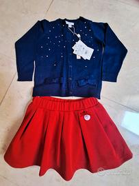 Completo da bambina NUOVO, 12-18 mesi