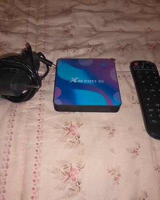 tv box x 88 pro ben tenuto. funzionante 