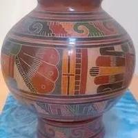 Vaso Artistico Nicaragua - Ceramica Policroma i