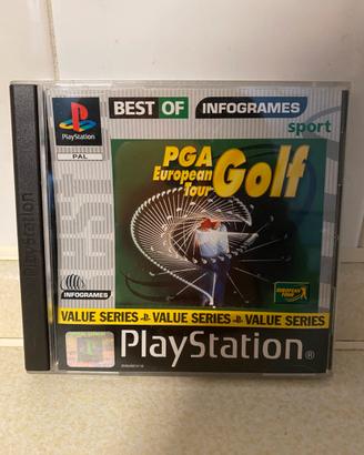 Pga european golf tour Sony PlayStation 1