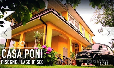 Casa poni lago d'iseo