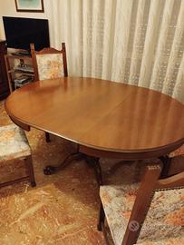 Tavolo rotondo allungabile